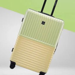 Nasher Miles Istanbul Hard-Sided ABS and PC Check-in  Green and Yellow 28 inch |75cm Trolley Bag-image-87