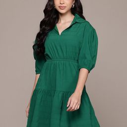 Nautica Tiered A-Line Mini Dress-image-62