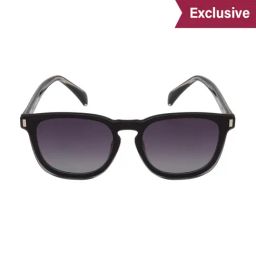Ted Smith Brown Wayfarer Polarized Unisex Sunglasses-picture-12