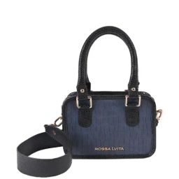 Rossa l'Vita Kenze Starry Night Solid Medium Handbag-42