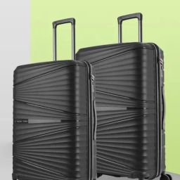 Nasher Miles Mumbai Hard-Sided Polypropylene Luggage Set of 2 Black Trolley Bags (65 & 75 cm)-image-102
