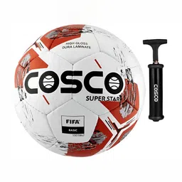COSCO Printed Super Star Football With Pump-image-84
