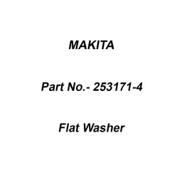 Makita Flat Washer Size 10 For HR2810, Part No 253171-4-26