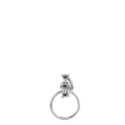 VALANOVA Women 18K White Gold & Certified Lab Grown Nosepin Diamond 0.44gms-picture-13