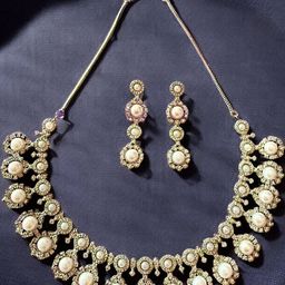 Anouk Women White Jewellery Set-image-27