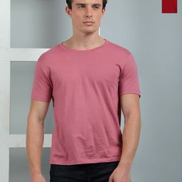 Dollar Men Pack of 2 Solid Round Neck Cotton Slim Fit T-shirts-picture-29