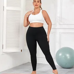 BRACHY Women Fur Lined High Rise Woollen Thermal Bottoms-image-40