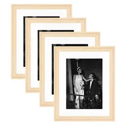 Art Street White & Brown 2 to 4 Pieces Wood Wall Photo Frames-image-48