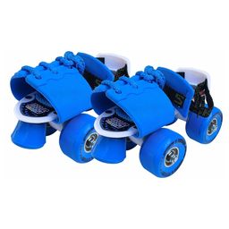 Jaspo Quick Kids Junior Roller Skates - Adjustable Quad Roller Skates for Beginners, Boys & Girls (Foot Length 18-21 cm), Ideal for School, Academy Training, and Kids Roller Skating-4