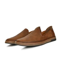 Big Boon Men Textured Loafers Casual Shoes-image-52