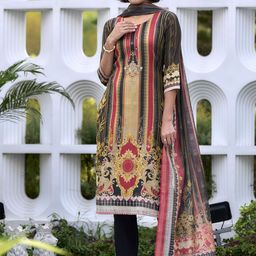 SHREE LAXMINARAYAN EXPORT Ethnic Motifs Printed Kurta With Trousers & Dupatta-50
