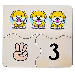 WISSEN Numbers Matching Puzzle - Multicolour image 2