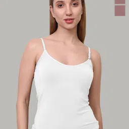 FREECULTR Women Pack of 3 Micromodal Stretchy Camisole-image-122