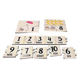 WISSEN Numbers Matching Puzzle - Multicolour image 3