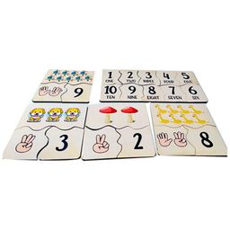 WISSEN Numbers Matching Puzzle - Multicolour image 4