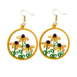 Adornity Women Pink Earrings-image-72