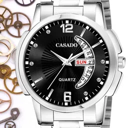 CASADO Men Mother of Pearl Dial & Stainless Analogue Watch 635-BLACK-SILVER-DD-picture-22