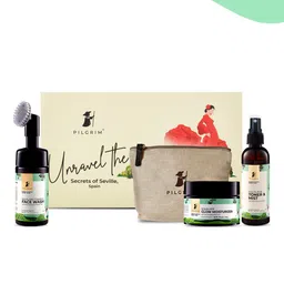 Pilgrim Set Of 3  Squalane Sunrise Combo Kit 270ml-22