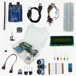 Starter Kit with UNO R3, Breadboard, LED, Resistor, Jumper Wires and Power Supply Based on Arduino - Build more than 10 DIY Projects-12