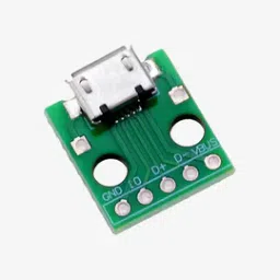 Micro USB Type B Mike Patch Straight Plug Adapter Plate Welding Head-14