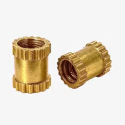 M3 x 10mm Brass Heat Set Threaded Round Insert Nut - 10 Pcs.-image-78