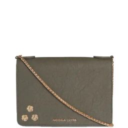 Rossa l'Vita Mya Fern Green Solid Small Sling Handbag-picture-27