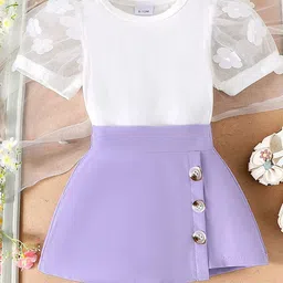 LULU & SKY Girls Top with Skirt-image-25