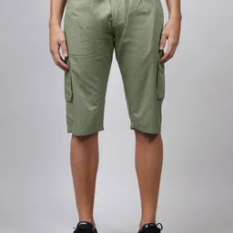 HAUWER Men Mid-Rise Regular Fit Cotton Bermuda-image-42