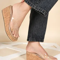 DressBerry Women Wedge Sandals-45