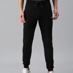 TOM BURG  Men Black Solid Trackpant-image-18