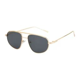 MAGNEQ Grey UV Protection Rectangular Unisex Sunglasses-image-85