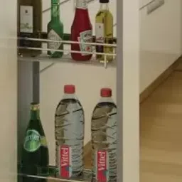 Hettich Cargo IQ 300 Bottle Pull out  2 tier  for Cabinet Width 200 mm 9191708-image-44