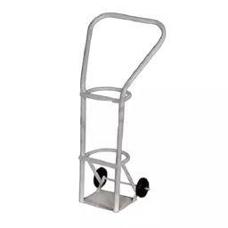 Medicom Cylinder Trolley Small Stainless Steel-6