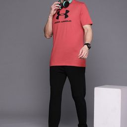 UNDER ARMOUR Brand Logo Printed Loose Fit Sportstyle T-shirt-image-41