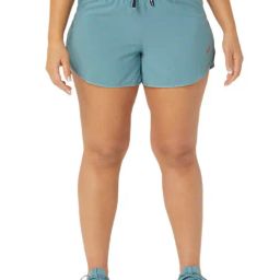 Asics Nagino 4In Run Green Sports Shorts-image-12