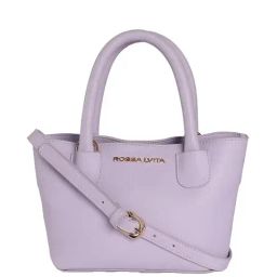 Rossa l'Vita Noa Major Lilac Solid Medium Handbag-28