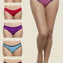 Softrose Multicolor Printed Panties (Pack Of 6)-picture-32