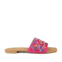 Inc.5 Women's Rani Pink Ethnic Sandals-image-79