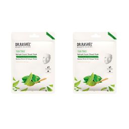 DR.RASHEL Set Of 2 Neem Sheet Mask 
With Serum - 20 g Each-image-24