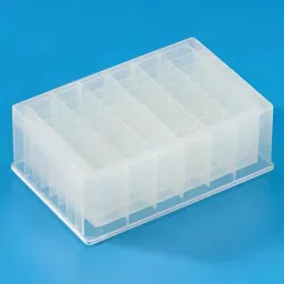Tarson 5 ml Sterile PP Rectangular Shape V Bottom Deep Well Plate 510080S (Pack of 50 Pcs)-24