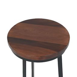 Royaloak Brown 2 Pieces Stainless Steel Nesting Tables image 3