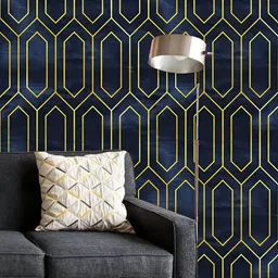 ArtzFolio Printed UV-Resistant Anti-Bacterial Geometric Pattern Peel & Stick Wallpaper-picture-37