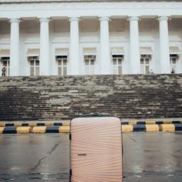Nasher Miles Mumbai Hard-Sided Polypropylene Cabin Luggage Peach 20 inch |55cm Trolley Bag-image-33