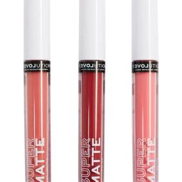 Makeup Revolution Relove Super Matte Liquid Lip Set - Kiss-41