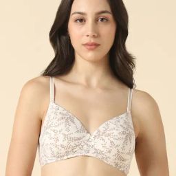 Van Heusen Beige Cotton Printed Bra-picture-41