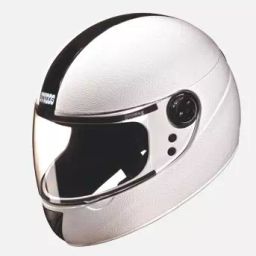 Studds White Large (580 mm) Full Face Helmet, Chrome Elite-image-72
