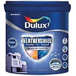 Dulux Weathershield Protect Rainproof 20 L White Base Exterior Paint-image-48