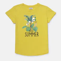 Gini and Jony Yellow Print Top-image-62
