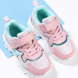 Cute Walk by Babyhug Sneakers With Velcro Closure - Pink-picture-1
