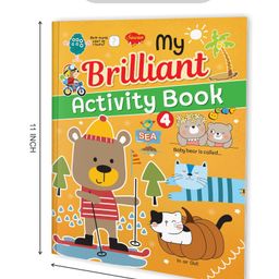 sawan Set of 2 My Brilliant Activity Book 3 & 4 Journey of Knowledge - English image 2